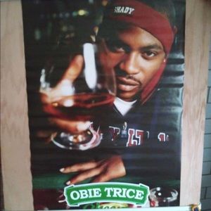 OBIE TRICE CHEERS POSTER 🎤 2003 Funky Enterprises #3602 🎤 Eminem’s Friend